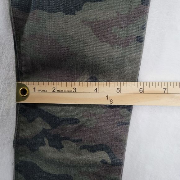 HUDSON Jeans Size 25 Barbara High Waist Super Skinny Ankle in Deployed Camo - Picture 12 of 16
